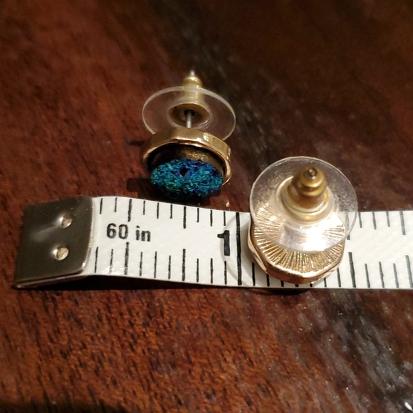 Druzy Studs - Picture 3 of 3